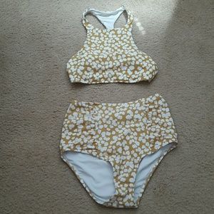 Aerie swim top and bottom